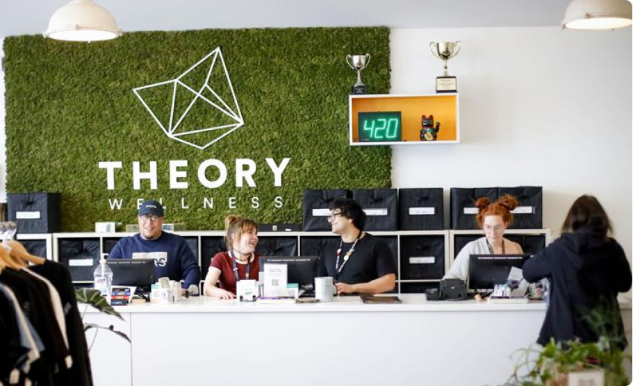 Theory Dispensary Counter Staff